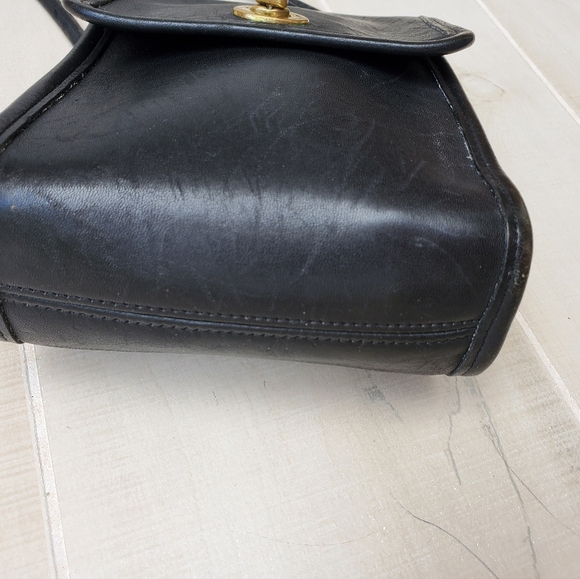 Vintage Coach 9893 Scooter crossbody bag - Picture 4 of 8